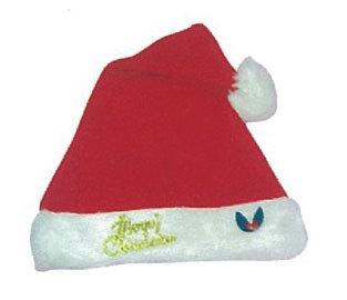 小孩高級長毛聖誕帽
