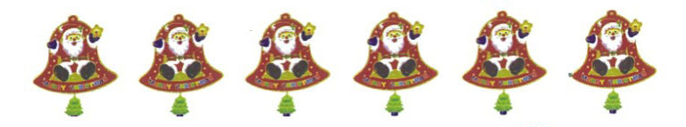 7尺聖誕鐘+樹彩條