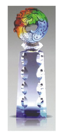 琉璃水晶獎座2