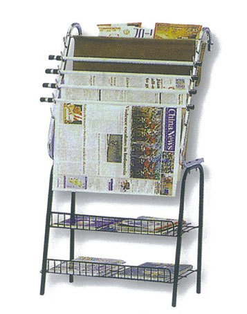 C-K101烤漆書報架
