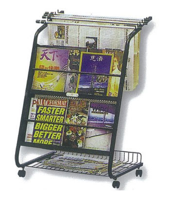 C-K102烤漆書報架