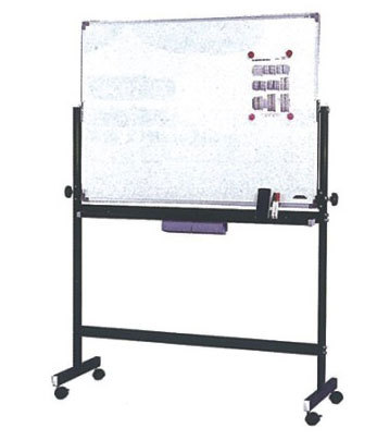 烤漆雙面架+雙面磁白板