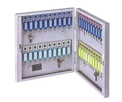 D-BX0804(K-40)鑰匙管理箱附彩色大鑰匙圈40支