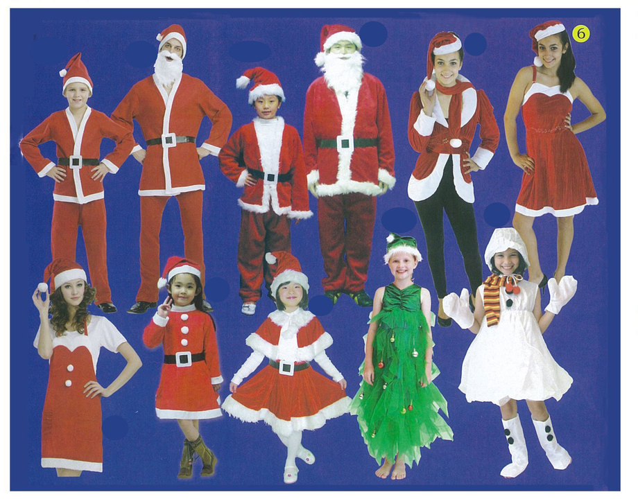 兩件式密絲絨聖誕洋裝