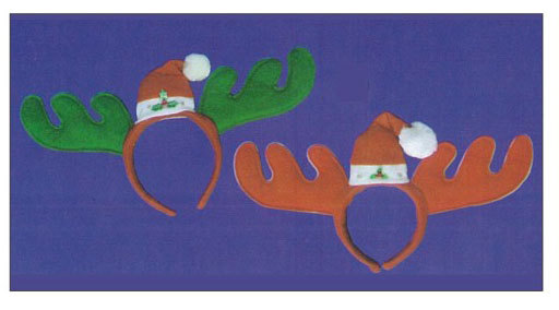 麋鹿頭飾加燈加音樂