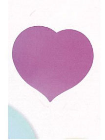 PP瓦楞板-心造型板50CM