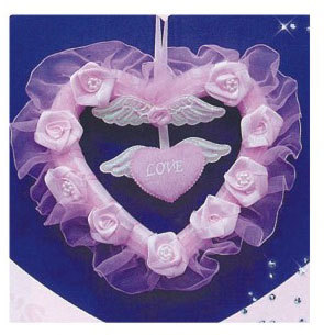 24cm玫瑰甜心吊飾