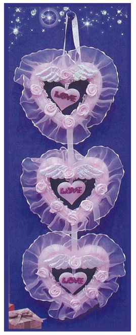 40cm天使心愛心串