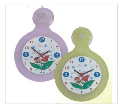 粉彩隨意貼鬧鐘