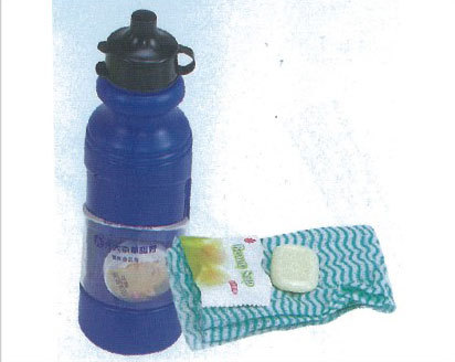運動水壺組500CC(含小毛巾)