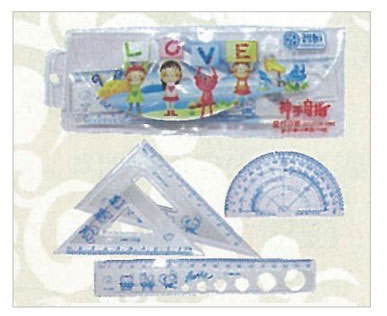 三角尺套組(無PP袋)