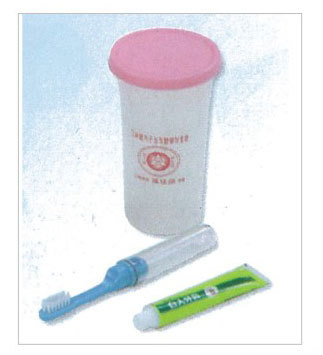 條紋漱口杯組250cc