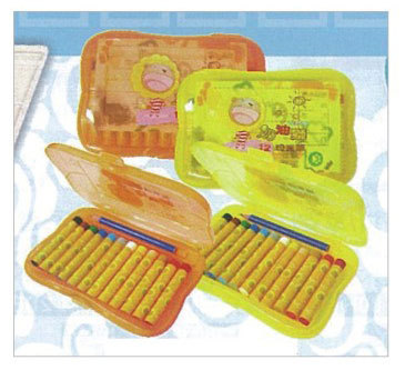 奶油獅12色粉蠟筆