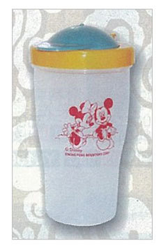 500cc有墊圈/歡樂吸管杯