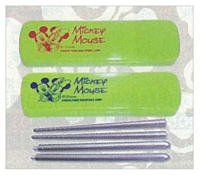 不繡鋼雙節筷子/PP袋/單個