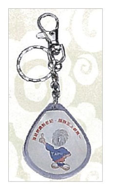 水滴型飾金鎖圈