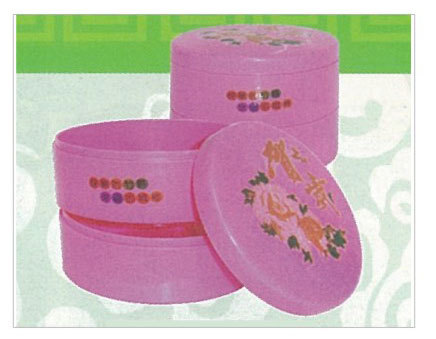 圓形雙層糖果盒