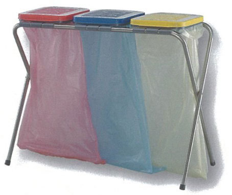 可分類垃圾架(三類)