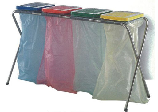 FK-0301-4可分類垃圾架(四類)