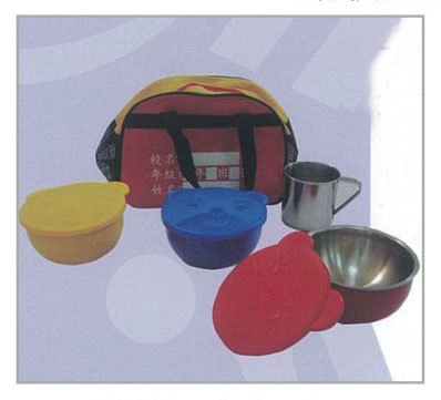 I-G597卡通碗匙(不含袋、口杯)