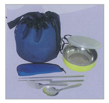 I-G581台灣碗+蘭花三入+袋+三角包