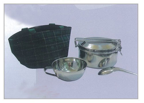 J-G560便當盒手把扣+碗+匙+袋