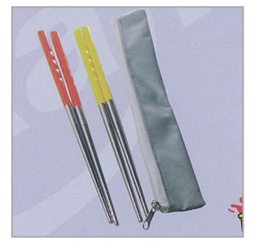 K-G143拉鏈包+23cm筷雙入組合