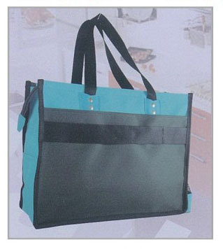 設計款提袋附水壺袋側網