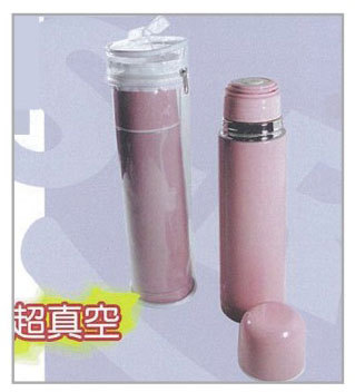 不銹鋼真空透明袋子彈瓶500cc