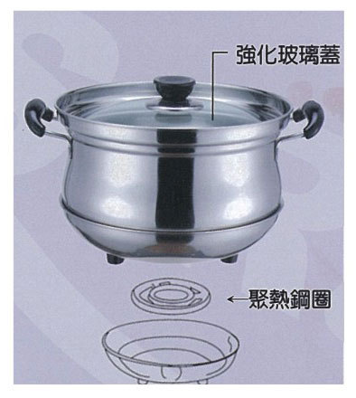 P-G822免火再煮節能鍋