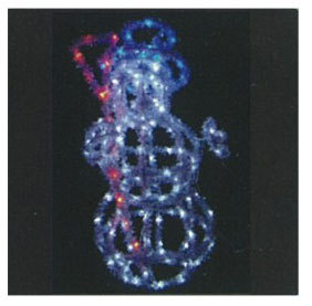 雪人亮蔥亮造型燈