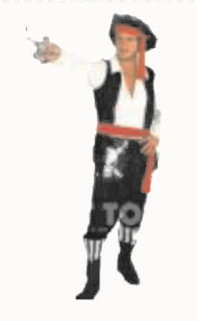 大人骷髏海盜裝