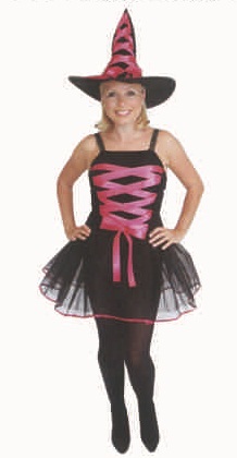 桃紅俏麗巫婆裝