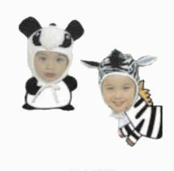 可愛動物造型帽