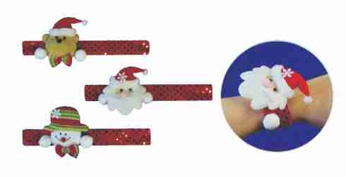 聖誕亮片彈力手環