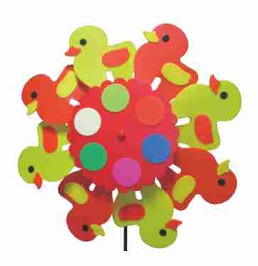 特大黃色小鴨風車(104cm)