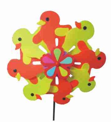 特中黃色小鴨風車(90cm)