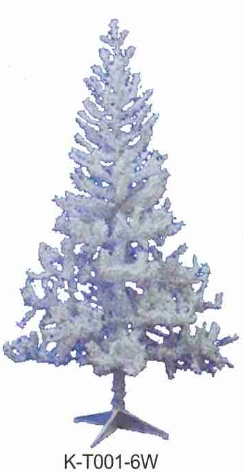 6尺白色聖誕樹