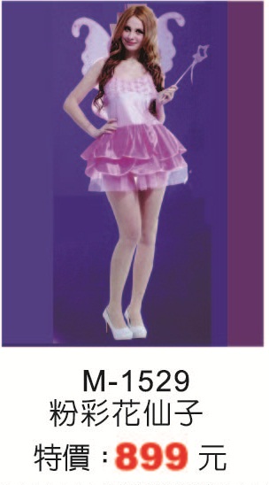 M-1529粉彩花仙子