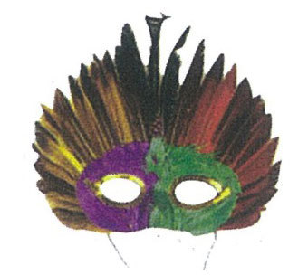羽毛面具