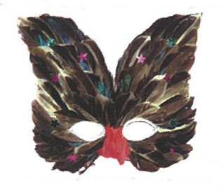 羽毛面具