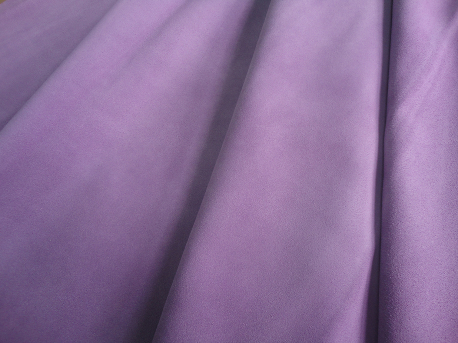 淺紫色仿毛皮