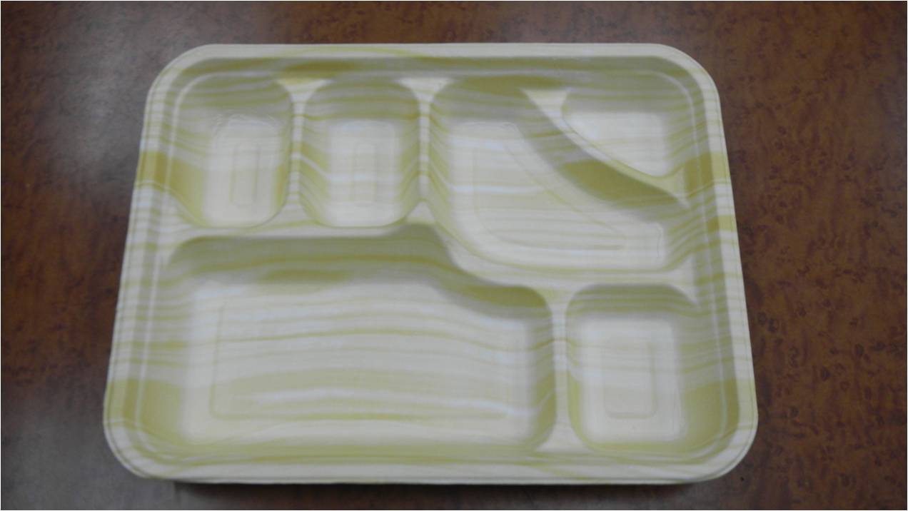 大六格便當盒(白膜-彩膜)