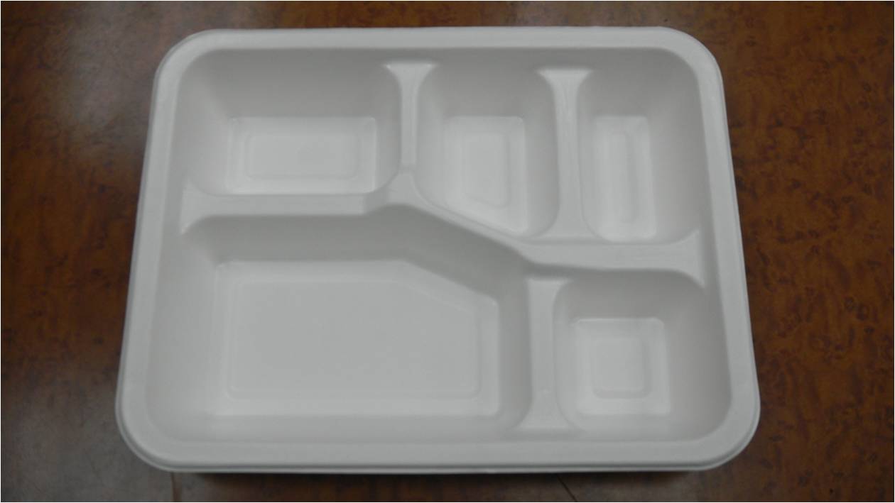 小五格便當盒(白膜-彩膜)