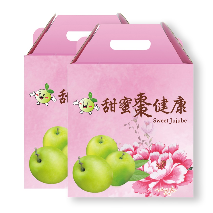 甜蜜棗7斤水果彩盒訂製