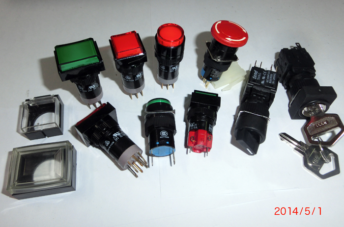 各式16^按鈕開關