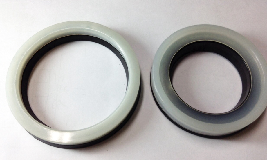 U型附白油封