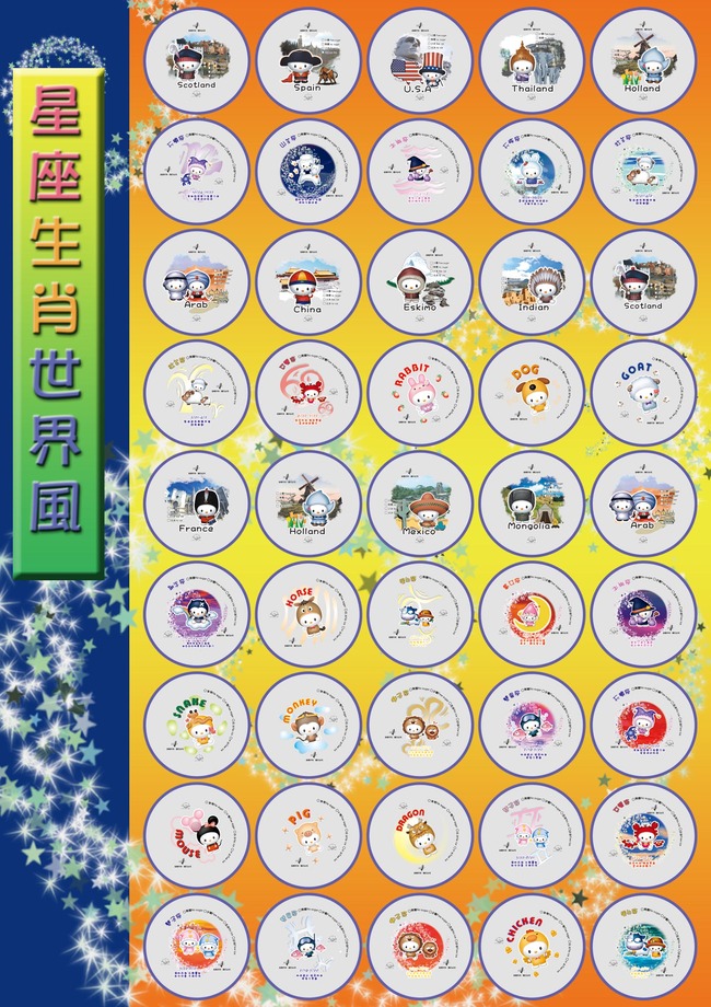2015新圖-星座生肖世界風