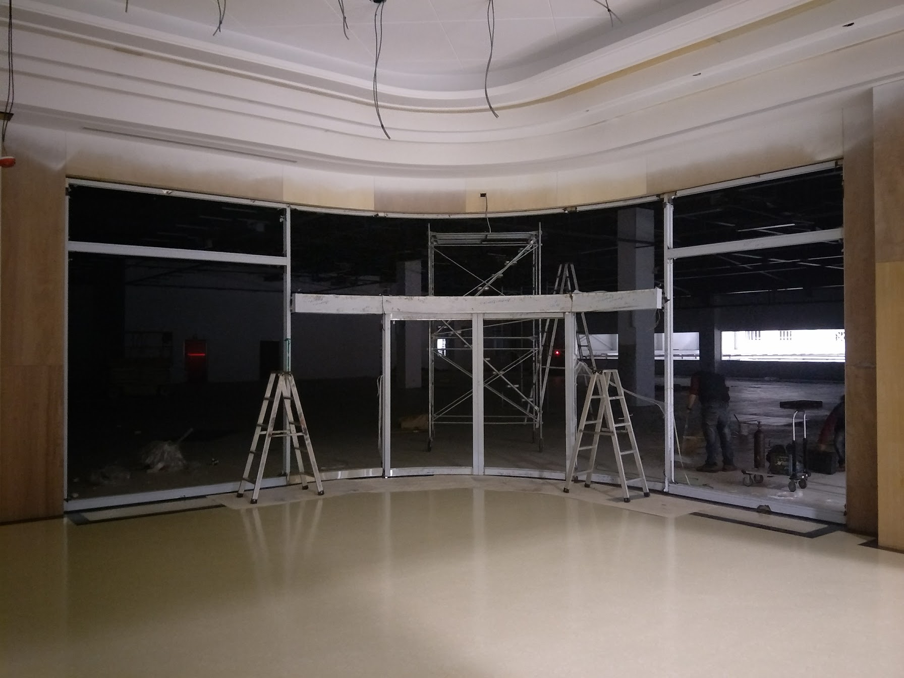 雲林弧型自動門安裝