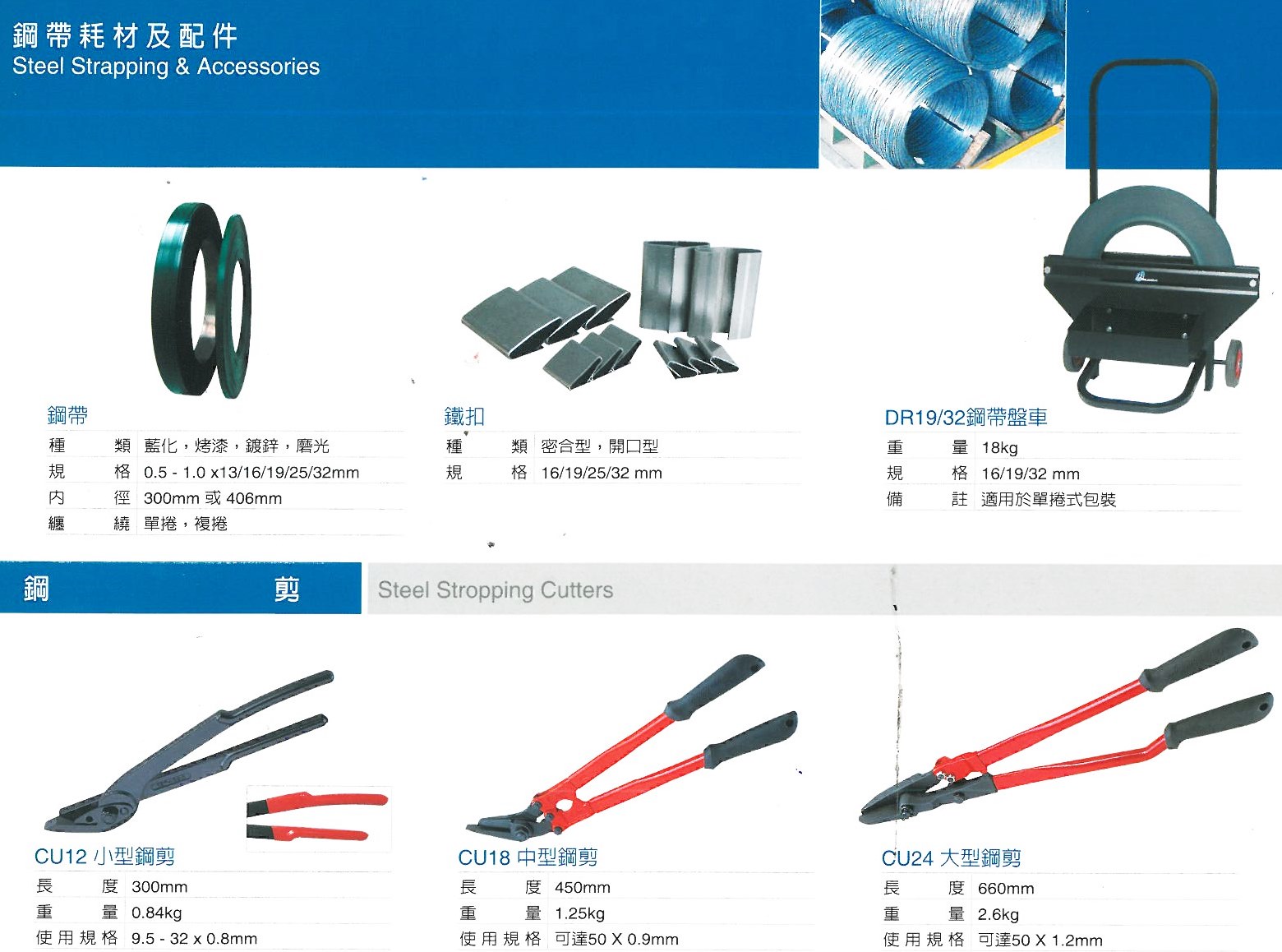 鋼帶耗材及配件
